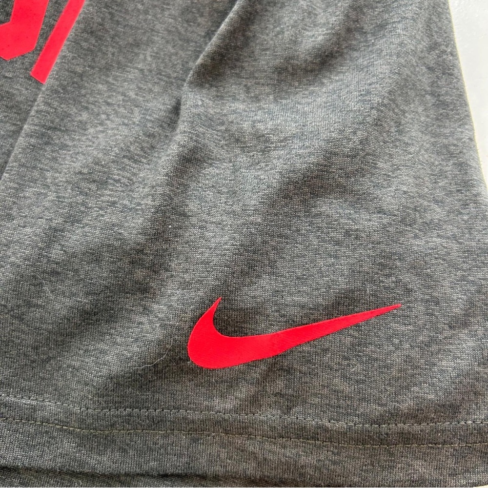 Nike Dri-Fit Tampa Bay Buccaneers T-Shirt Men’s XL NFL Team Apparel Black Red - Picture 10 of 11